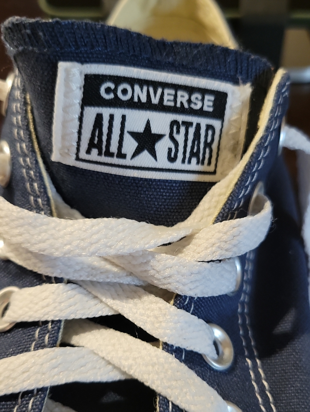 Converse Chuch Taylor All Star Womens/Men Navy Blue Low-Top Canvas Sneakers - Picture 6 of 6